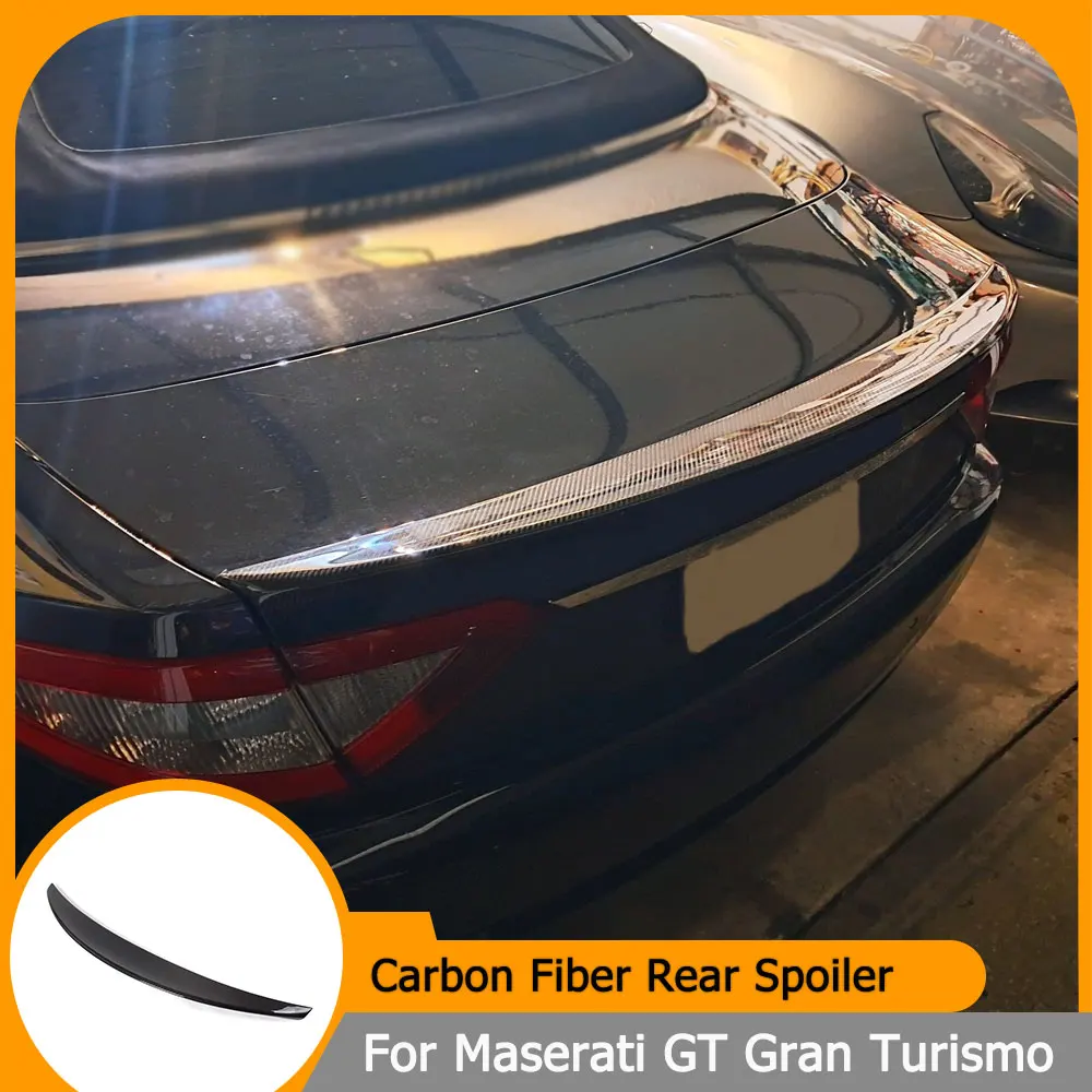 Carbon Fiber Rear Trunk Spoiler Wing for Maserati GT Gran Turismo Convertible 2012-2014 Rear Boot Lid Wing Lip Spoiler
Carbon Fiber Rear Trunk Spoiler Wing for Maserati GT Gran Turismo Convertible 2012-2014 Rear Boot Lid Wing Lip Spoiler