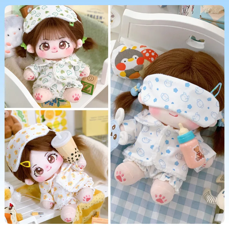 В наличии на складе для 20 см хлопкового комплекта одежды для куклы, пижамная серия, милая ночная рубашка, комплект из 3 предметов, сменный пижамный комплект, аксессуары для кукол
В наличии на складе для 20 см хлопкового комплекта одежды для куклы, пижамная серия, милая ночная рубашка, комплект из 3 предметов, сменный пижамный комплект, аксессуары для кукол