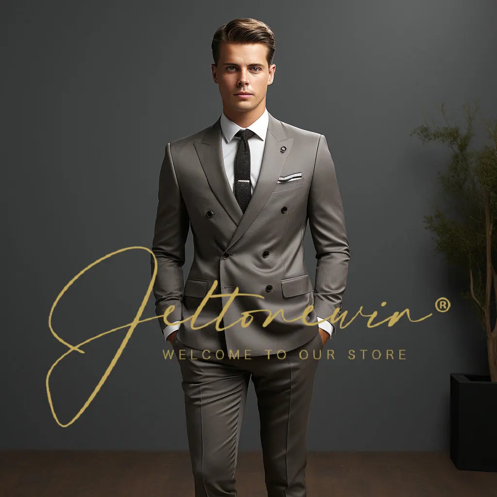 Mens Suits Formal Blazers Jacket Coat Pants Slim Business Suit Tuxedos Party Wedding Trousers Male Fashion Groom Tuxedos Suits
Mens Suits Formal Blazers Jacket Coat Pants Slim Business Suit Tuxedos Party Wedding Trousers Male Fashion Groom Tuxedos Suits