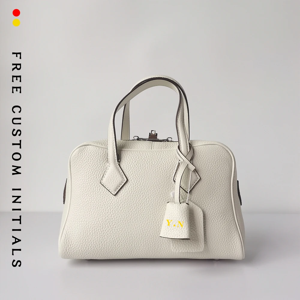 High-end Light Luxury Top Layer Cowhide Women's Bag Versatile Slant Commuting Bag Genuine Leather Women's Boston Pillow Bag y2k
High-end Light Luxury Top Layer Cowhide Women's Bag Versatile Slant Commuting Bag Genuine Leather Women's Boston Pillow Bag y2k