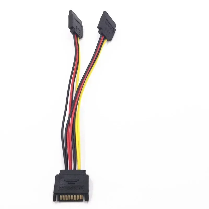 1 шт. SATA 15-контактный штекер на 2 SATA 15-контактный разъем 15-контактный кабель питания HDD Y-разветвитель универсальное соединительное оборудование
1 шт. SATA 15-контактный штекер на 2 SATA 15-контактный разъем 15-контактный кабель питания HDD Y-разветвитель универсальное соединительное оборудование