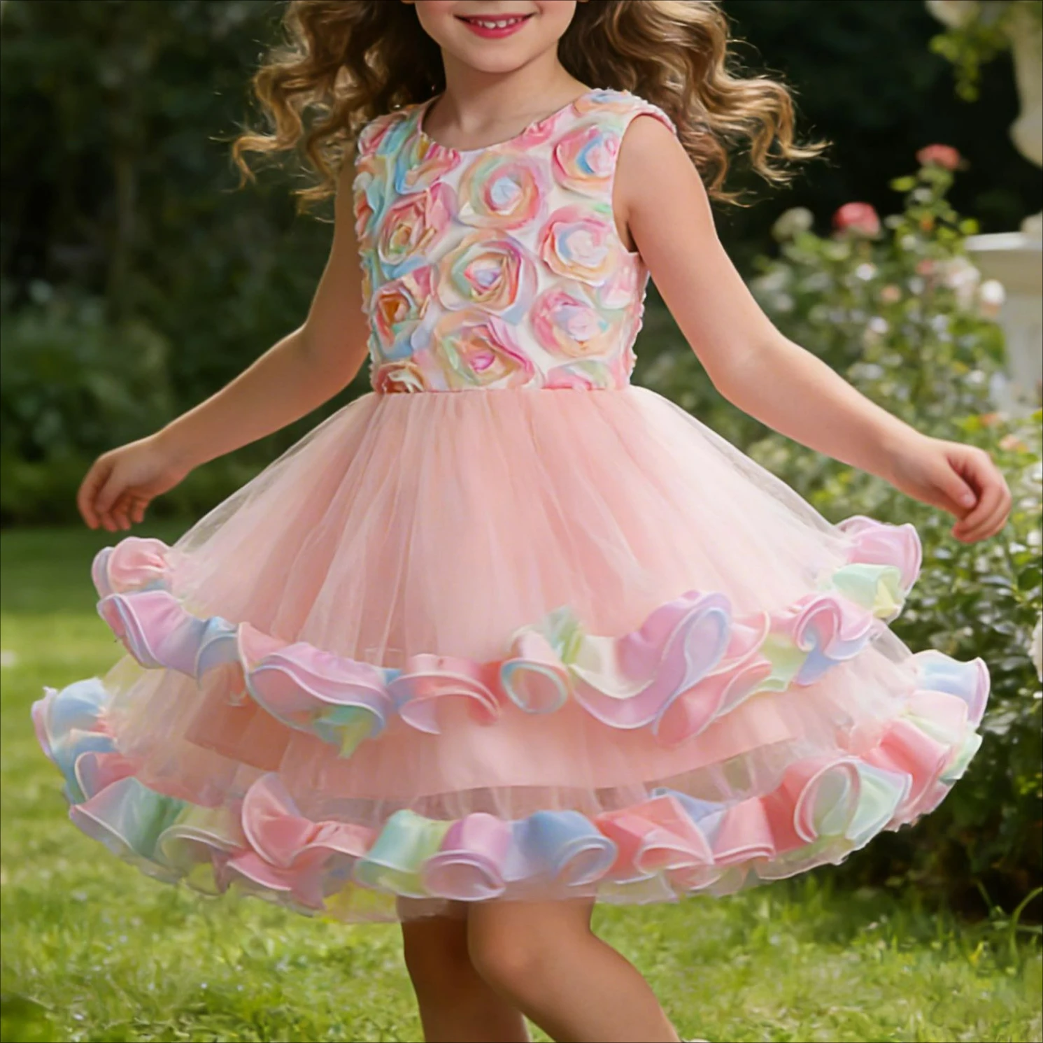 2026 Summer Children's Sweet Princess Dress Three-dimensional Flower Baby Girl Wedding Dress
2026 Summer Children's Sweet Princess Dress Three-dimensional Flower Baby Girl Wedding Dress