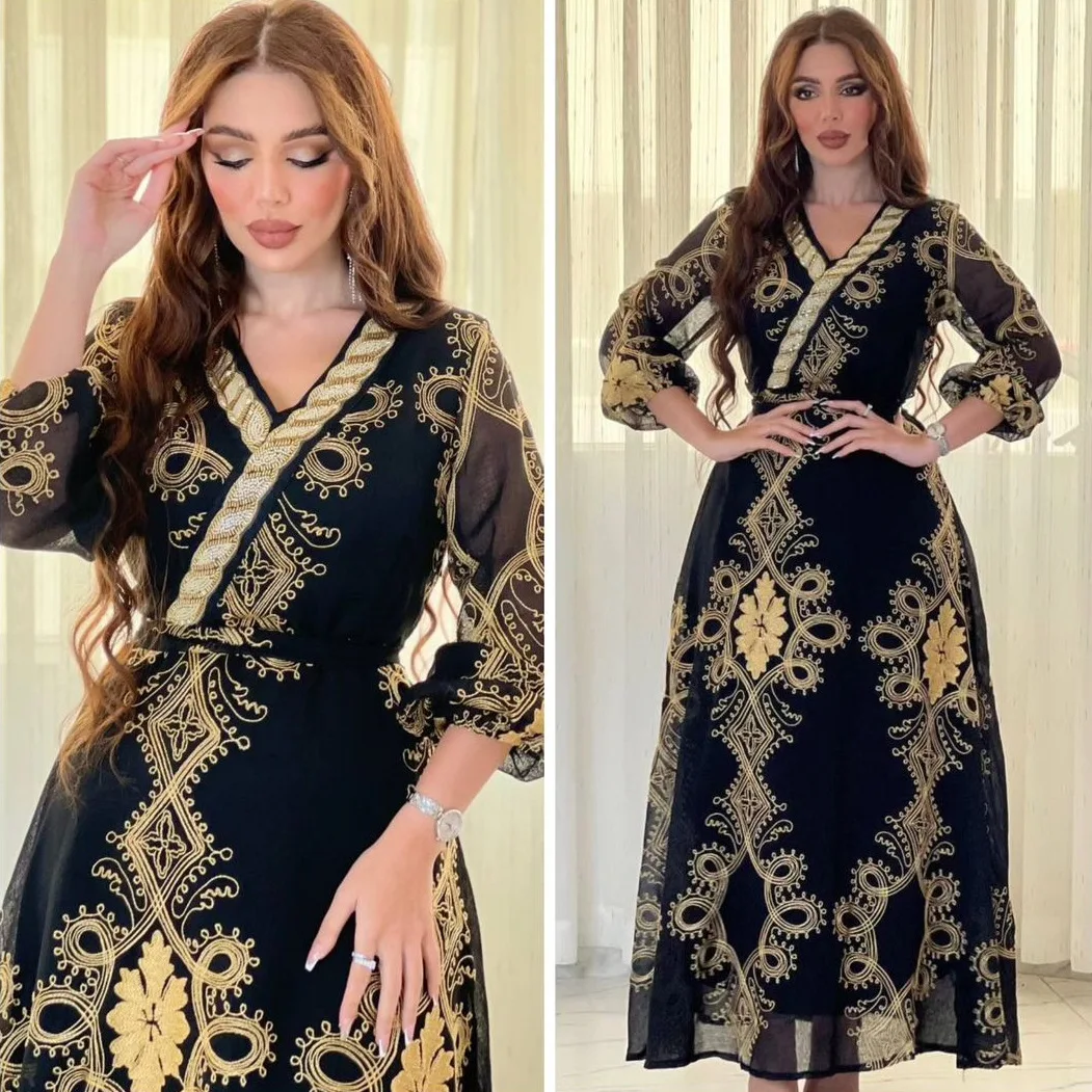 Ab336 2026 Summer New Light Luxury Lady Clothes Mesh Exquisite Embroidery Fashionable Elegant Reception Dress Islam Elegant
Ab336 2026 Summer New Light Luxury Lady Clothes Mesh Exquisite Embroidery Fashionable Elegant Reception Dress Islam Elegant