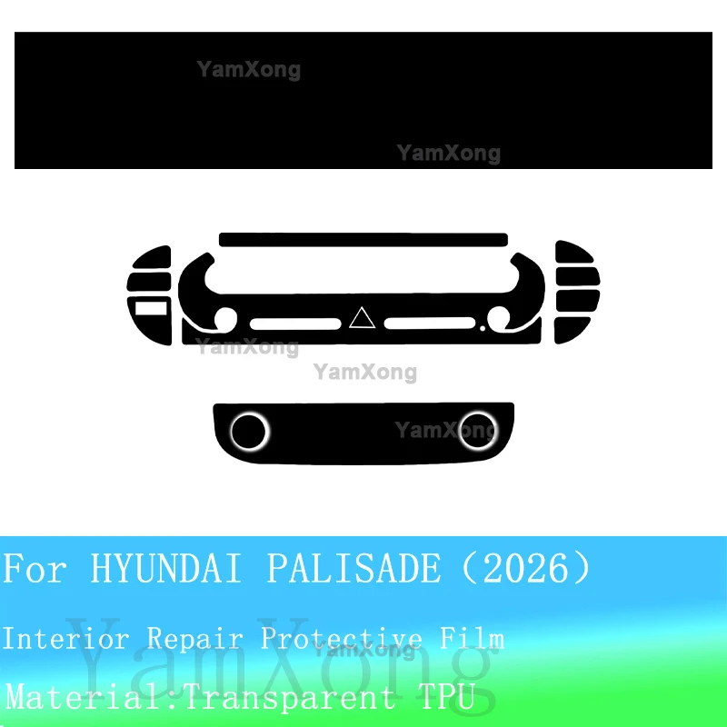 For HYUNDAI PALISADE 2026 TPU Interior PPF Film Center Console GPS Screen Anti-Scratch Repair Car Interior Accessories
For HYUNDAI PALISADE 2026 TPU Interior PPF Film Center Console GPS Screen Anti-Scratch Repair Car Interior Accessories