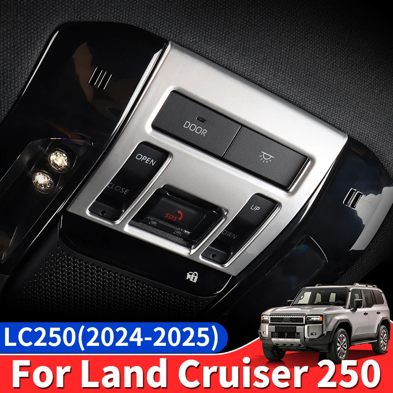 For Toyota Land Cruiser 250 2024 2025 Prado LC250 1958 First Edition FJ250 Reading Light Decoration Cover,Interior Accessories
For Toyota Land Cruiser 250 2024 2025 Prado LC250 1958 First Edition FJ250 Reading Light Decoration Cover,Interior Accessories