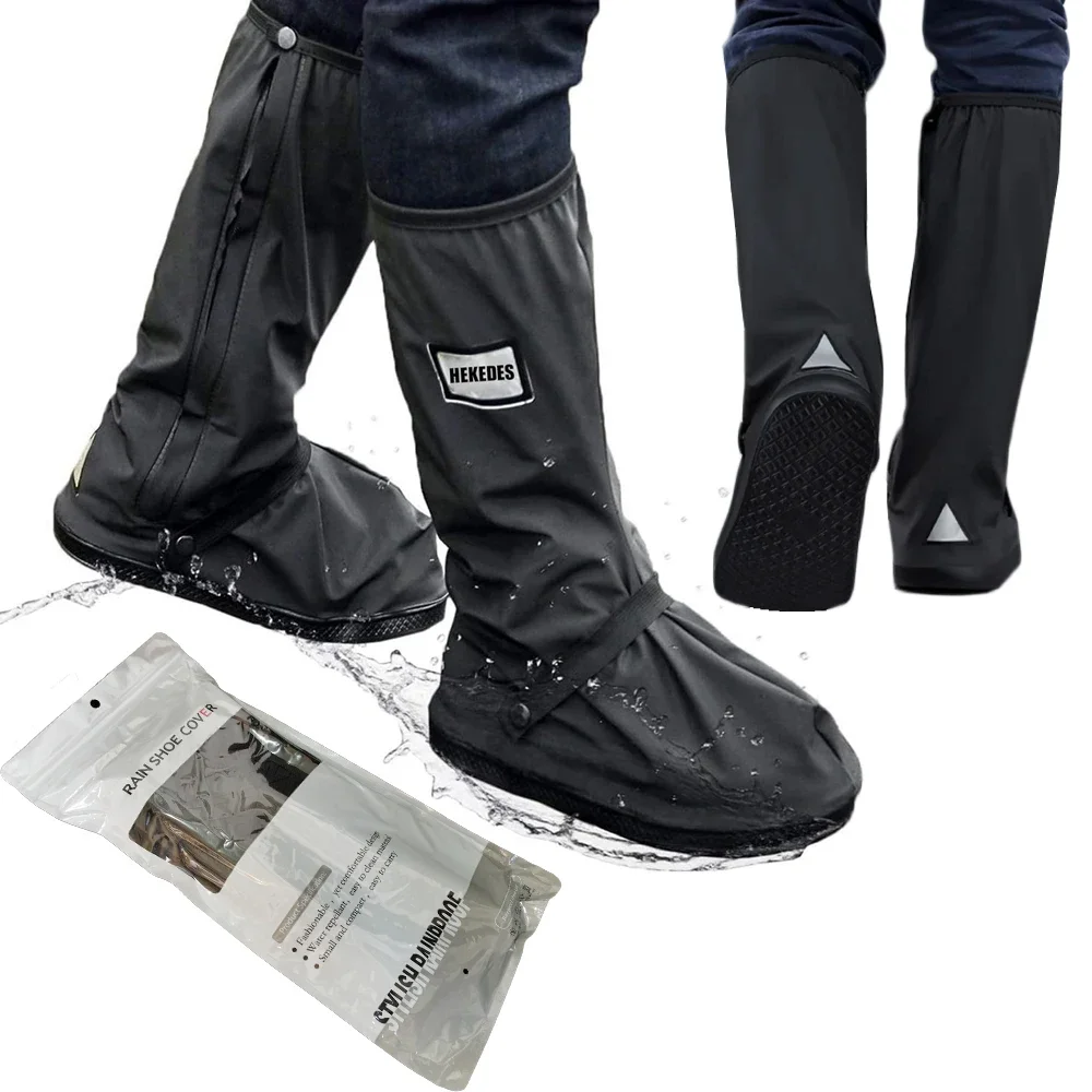 Чехлы для обуви от дождя, водонепроницаемые бахилы с отражателем, многоразовые чехлы для дождевых ботинок, защита для обуви от дождя для мотоцикла, велоспорта и пешего туризма
Чехлы для обуви от дождя, водонепроницаемые бахилы с отражателем, многоразовые чехлы для дождевых ботинок, защита для обуви от дождя для мотоцикла, велоспорта и пешего туризма