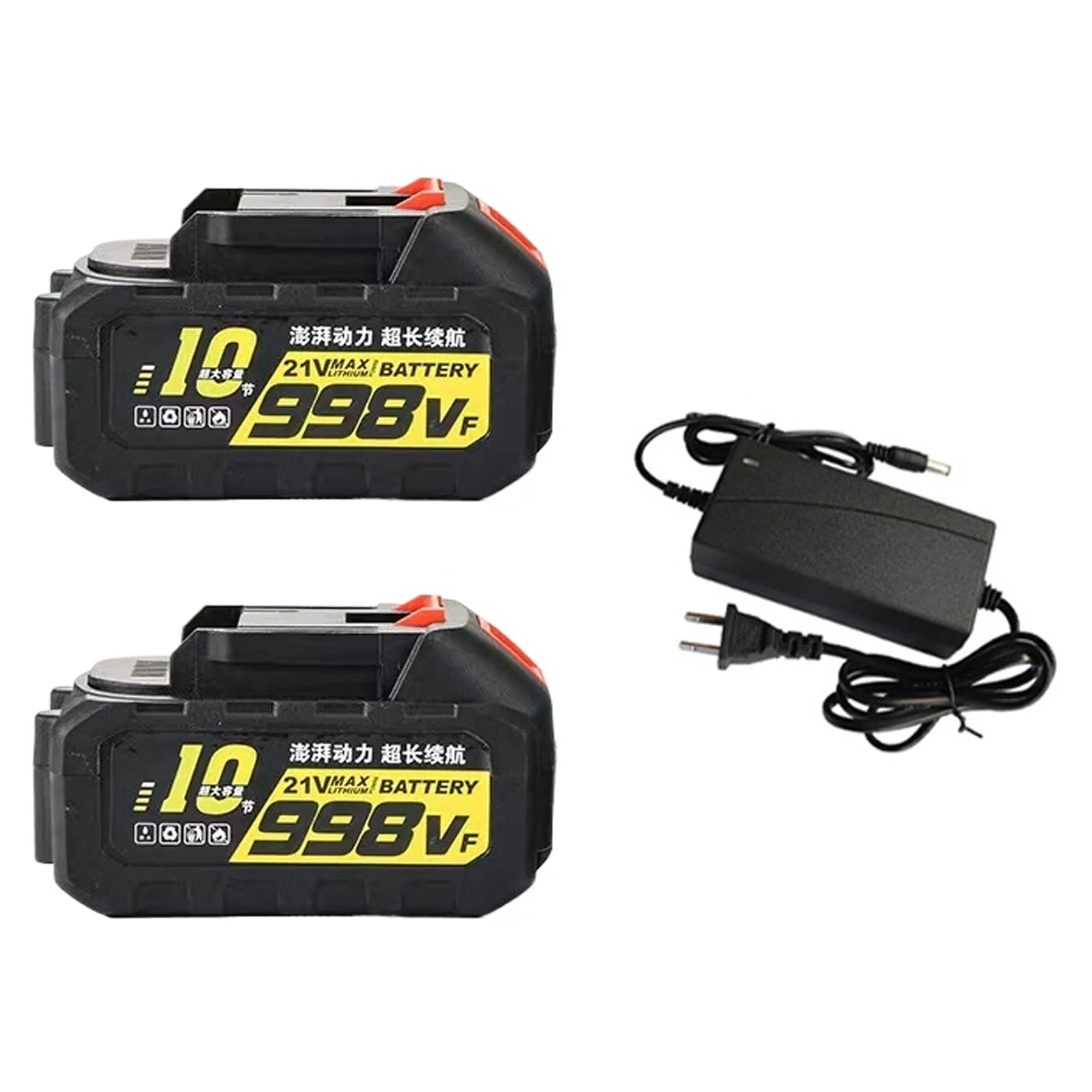 998VF 20000mAh High Capacity Rechargeable Lithium Ion Battery for Makita 18V/21V Electric Power Tool Battery EU/US/AU/UK Plug
998VF 20000mAh High Capacity Rechargeable Lithium Ion Battery for Makita 18V/21V Electric Power Tool Battery EU/US/AU/UK Plug