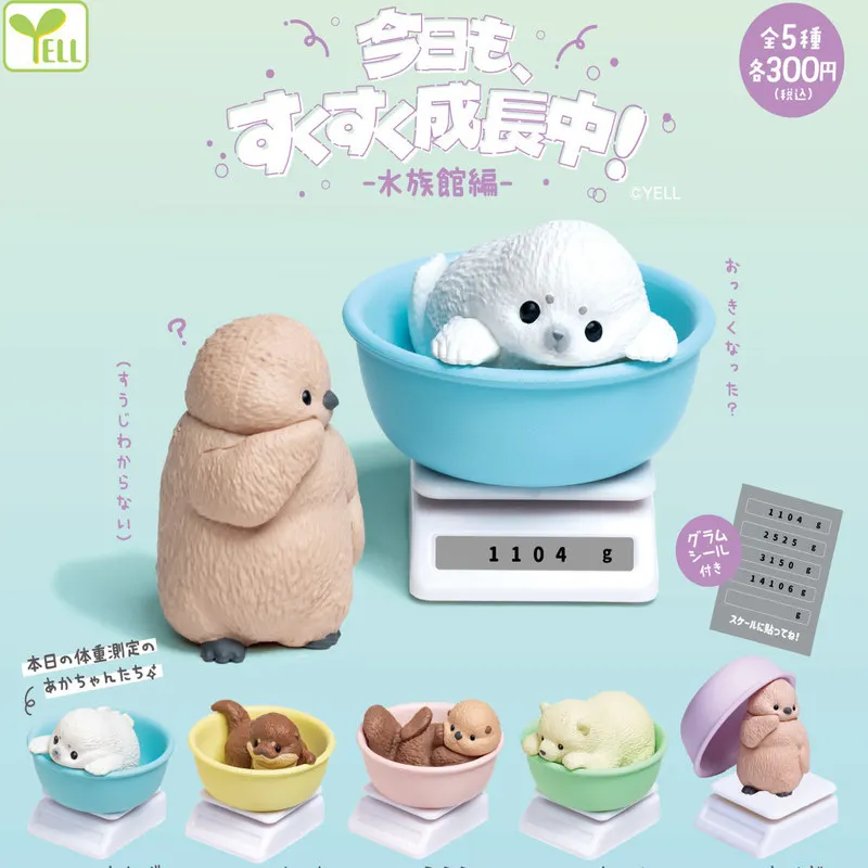 New Yell Original Gashapon Weighing Animal Aquarium Series Cuddly Animal Figurine Collectible Desktop Ornament Friend Gift
New Yell Original Gashapon Weighing Animal Aquarium Series Cuddly Animal Figurine Collectible Desktop Ornament Friend Gift