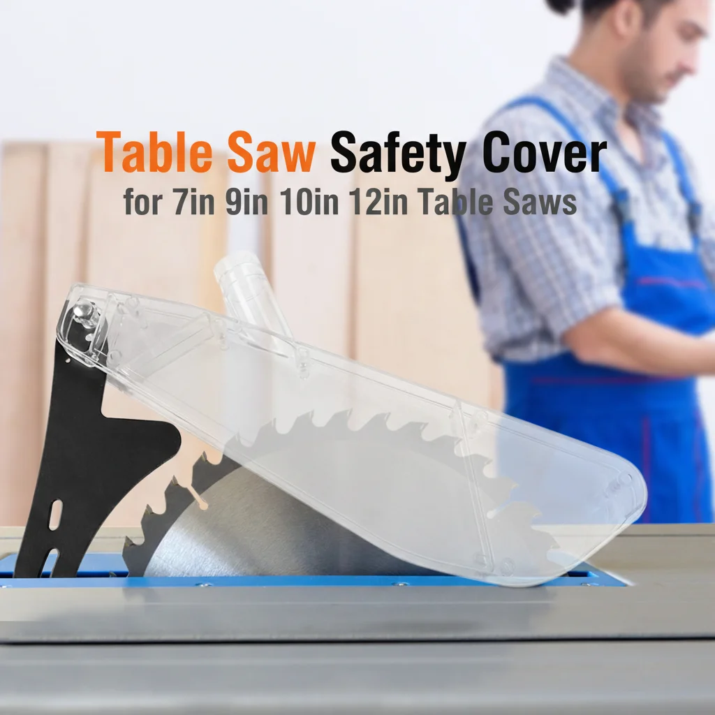 Table Saw Safety Cover Woodworking Saw Dust Guard Kit Clear Circular Saw Protective Cover for 7in 9in 10in 12in Table Saws
Table Saw Safety Cover Woodworking Saw Dust Guard Kit Clear Circular Saw Protective Cover for 7in 9in 10in 12in Table Saws