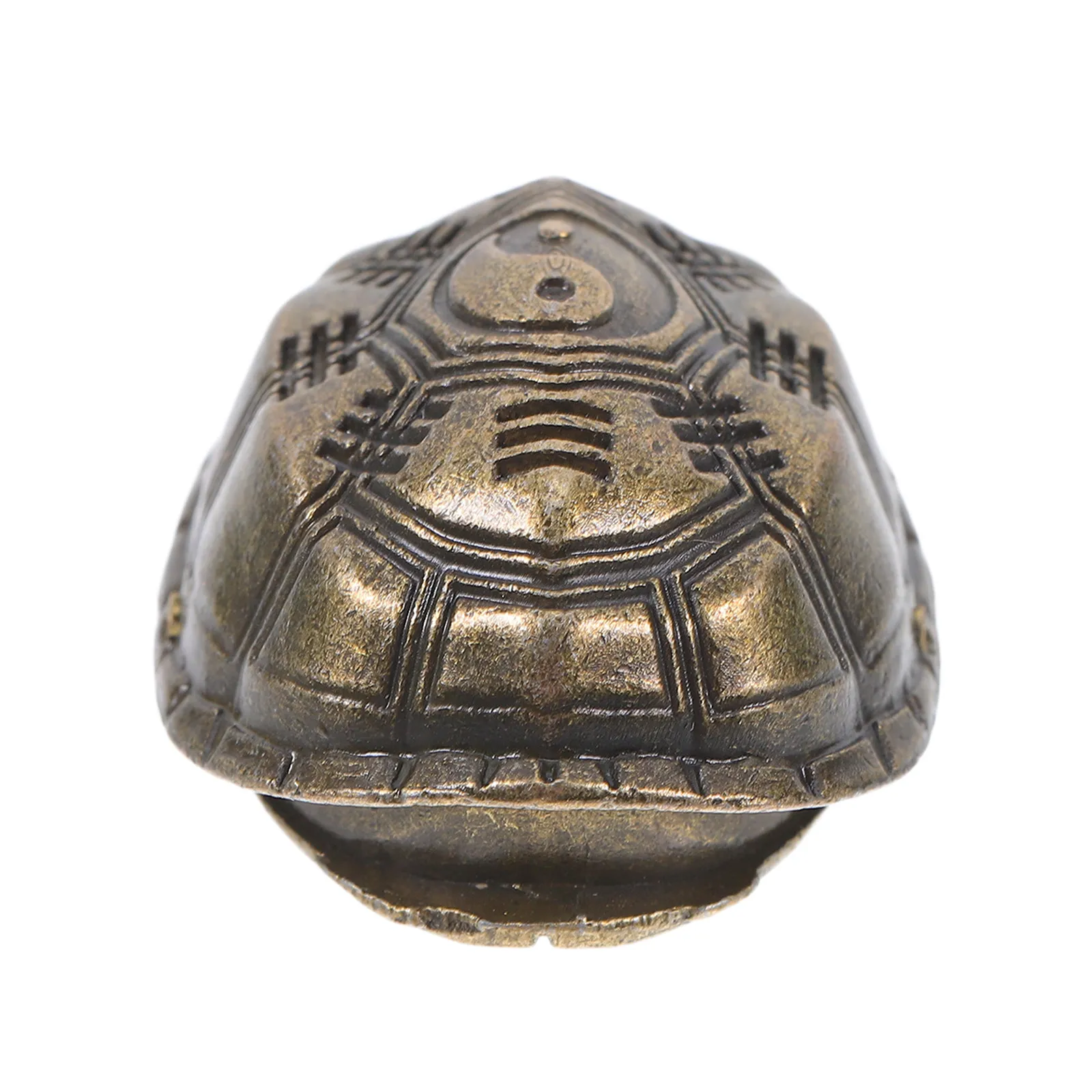 Handheld Turtle Shell Divination Tool Inspired by Taoist Philosophy I Ching Brass Ornament Home Office Desk Decor Feng Shui
Handheld Turtle Shell Divination Tool Inspired by Taoist Philosophy I Ching Brass Ornament Home Office Desk Decor Feng Shui