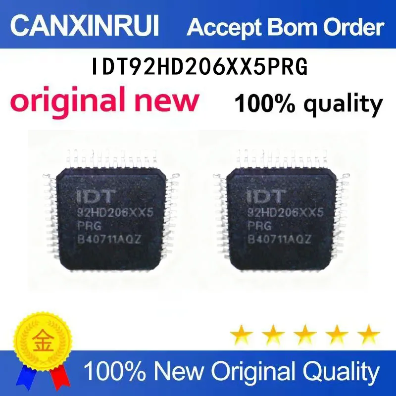 (5-100 Pieces) IDT92HD206XX5PRG 92HD206XX5 brand new QFP48
(5-100 Pieces) IDT92HD206XX5PRG 92HD206XX5 brand new QFP48