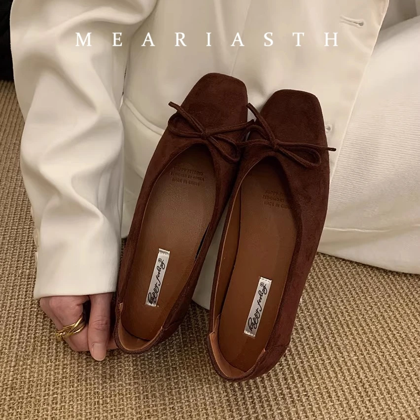 Fashion Designer Shallow Square Toe Ladies Flats Boat Shoes Female Slides Butterfly-Knot Women Ballet Shoes Slip On Footwear
Fashion Designer Shallow Square Toe Ladies Flats Boat Shoes Female Slides Butterfly-Knot Women Ballet Shoes Slip On Footwear