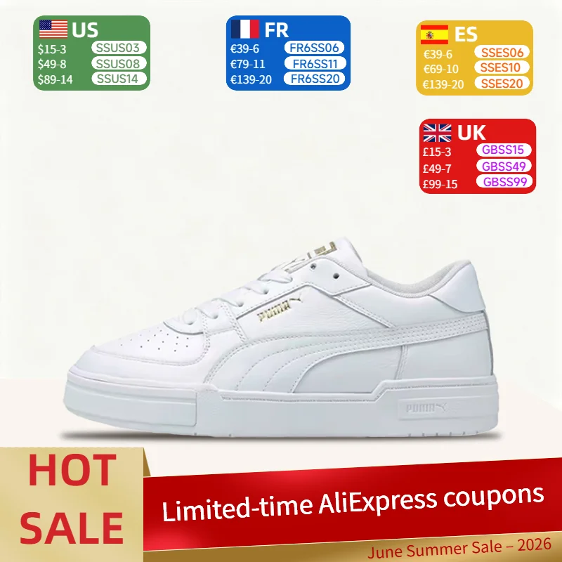 Puma Ca Pro Classic: Minimalist, lightweight, durable, comfortable, soft, and breathable low-top sneakers—unisex white 380190-01
Puma Ca Pro Classic: Minimalist, lightweight, durable, comfortable, soft, and breathable low-top sneakers—unisex white 380190-01