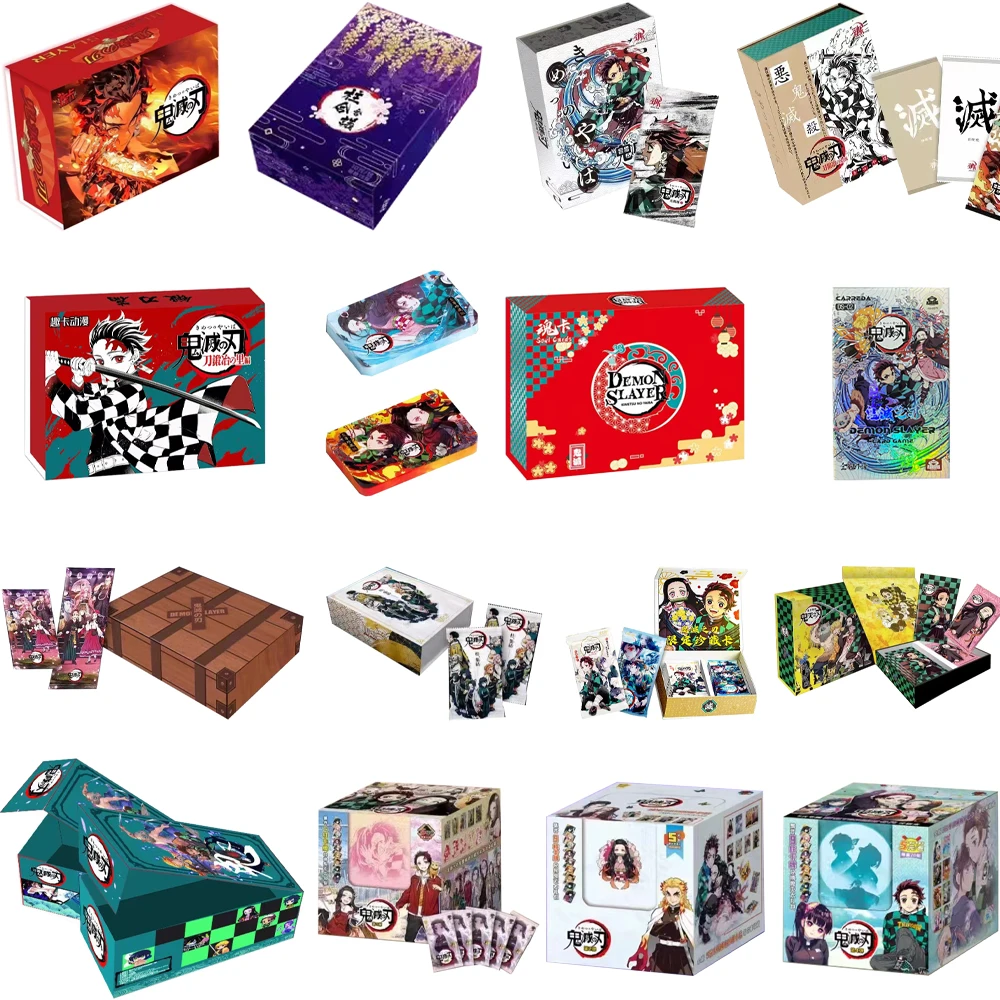 Demon Slayer Cards Full Set Diamond Flash Rare SSP Card Tanjirou Kamado Nezuko Character Collection Card Children Toy Gift Card
Demon Slayer Cards Full Set Diamond Flash Rare SSP Card Tanjirou Kamado Nezuko Character Collection Card Children Toy Gift Card