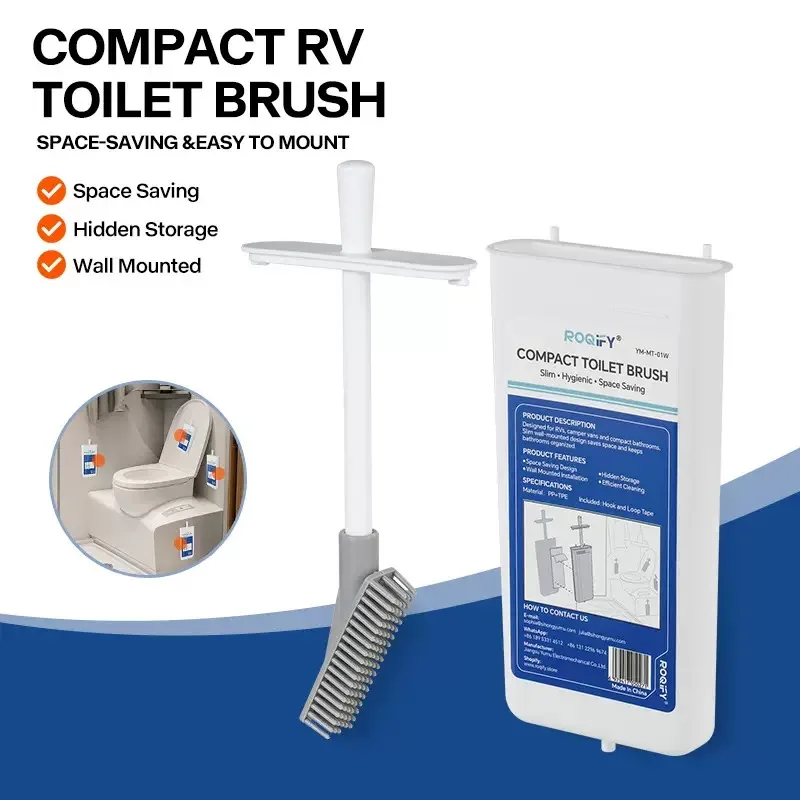 Portable Toilet Brush for RV & Marine Yacht
Portable Toilet Brush for RV & Marine Yacht
