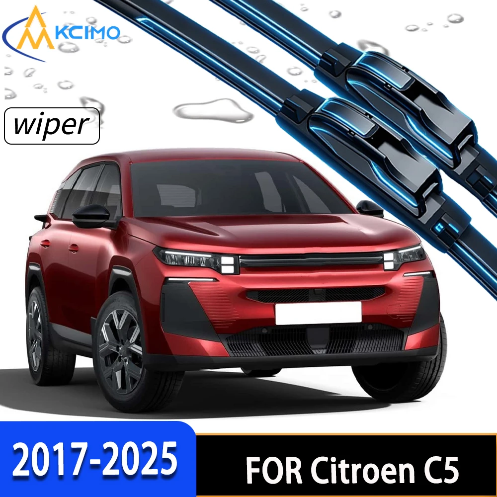 High Performance Front Windscreen Wipers with Durable High-Density Rubber, Custom Fit for Citroën C5 Aircross 2017-2025
High Performance Front Windscreen Wipers with Durable High-Density Rubber, Custom Fit for Citroën C5 Aircross 2017-2025