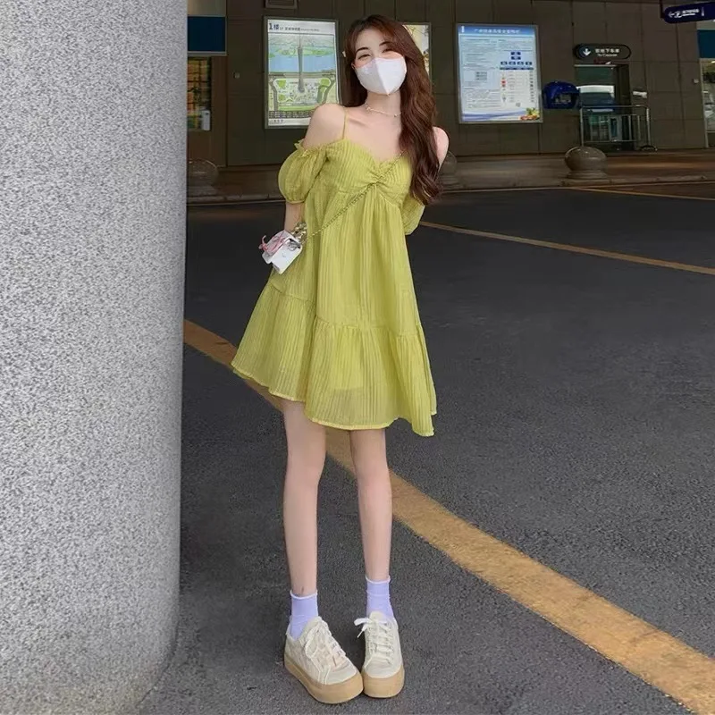 Strap Skirt Dress For Women's Summer 2024 New Fashionable And Versatile Short Skirt
Strap Skirt Dress For Women's Summer 2024 New Fashionable And Versatile Short Skirt