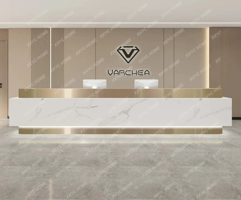 Simple modern stone checkout page Beauty salon Health club Bar reception desk
Simple modern stone checkout page Beauty salon Health club Bar reception desk