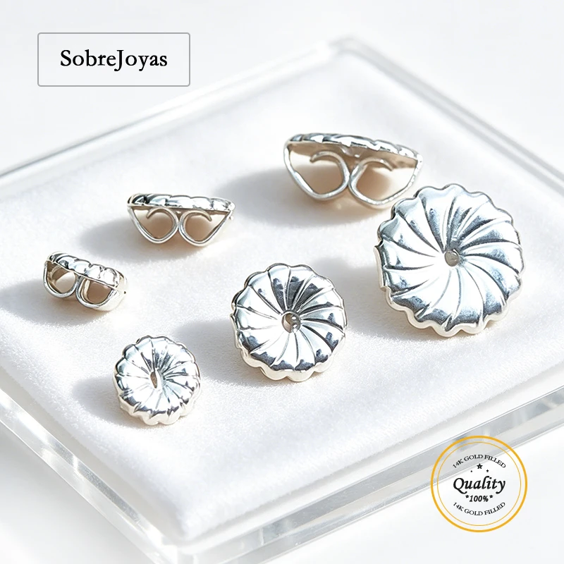 925 Sterling Silver Earring Backs Swirl Design Premium DIY Jewelry Making Findings Silver Jewelry Accessories Earring Backs
925 Sterling Silver Earring Backs Swirl Design Premium DIY Jewelry Making Findings Silver Jewelry Accessories Earring Backs