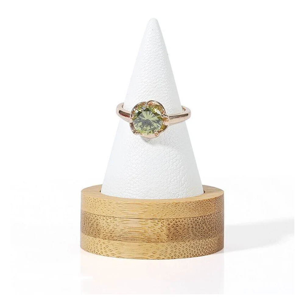 1Pcs Round Base Bamboo Ring Stand Small Space-Saving Jewelry Storage Rack Unique Desktop Decor for Valentine's Mother's Day Gift
1Pcs Round Base Bamboo Ring Stand Small Space-Saving Jewelry Storage Rack Unique Desktop Decor for Valentine's Mother's Day Gift