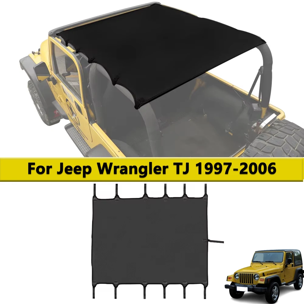 Мягкая крыша из ткани Оксфорд для Jeep Wrangler TJ 1997-2005 2006, автомобильный солнцезащитный козырек, крыша с защитой от УФ-лучей, черные внешние аксессуары
Мягкая крыша из ткани Оксфорд для Jeep Wrangler TJ 1997-2005 2006, автомобильный солнцезащитный козырек, крыша с защитой от УФ-лучей, черные внешние аксессуары