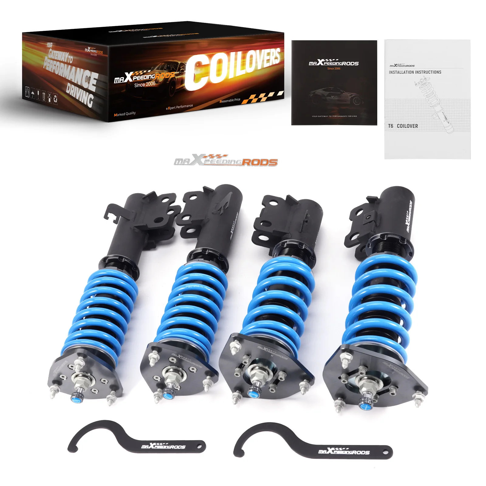 Комплект подвески Maxpeedingrods T6 Coilovers для Subaru Impreza WRX GC8 1992-2000
Комплект подвески Maxpeedingrods T6 Coilovers для Subaru Impreza WRX GC8 1992-2000