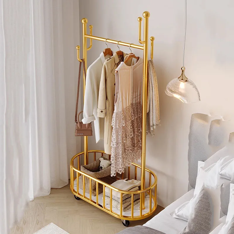 Balcony Metal Clothes Rack Hanging Golden Modern Garden Clothes Stand Bedroom Nordic Burro Ropa Perchero Furniture Living Room
Balcony Metal Clothes Rack Hanging Golden Modern Garden Clothes Stand Bedroom Nordic Burro Ropa Perchero Furniture Living Room