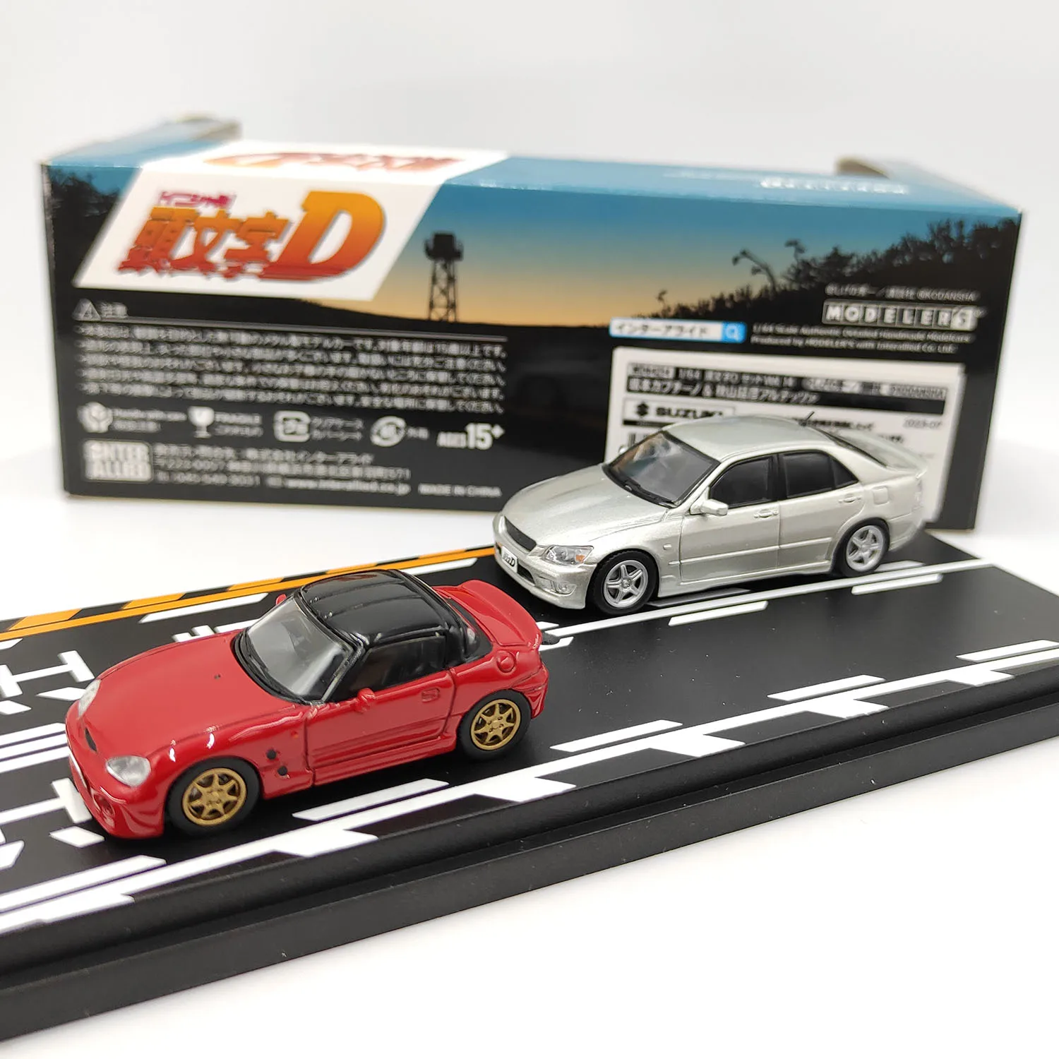 Diecast Anime Club 1:64 Scale Initial D Set Cappuccino RS200 Ground Shark Alloy Car Model Collectible Toy Gift Souvenir
Diecast Anime Club 1:64 Scale Initial D Set Cappuccino RS200 Ground Shark Alloy Car Model Collectible Toy Gift Souvenir