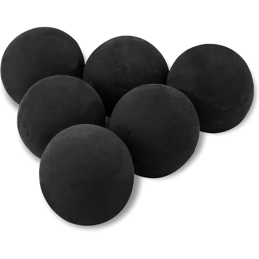 Керамические огненные шары Набор из 6 круглых огненных камней для внутренних и наружных огненных яб или аксессуаров для каминов 5-дюймовый черный
Керамические огненные шары Набор из 6 круглых огненных камней для внутренних и наружных огненных яб или аксессуаров для каминов 5-дюймовый черный