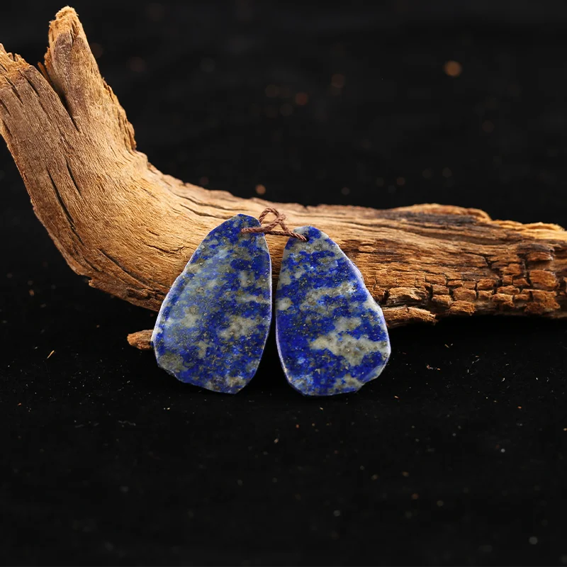 B&F Lapis Lazuli Earring Beads for Jewelry Making, Handmade Natural stones beads, Stones for jewelry Making Supplies
B&F Lapis Lazuli Earring Beads for Jewelry Making, Handmade Natural stones beads, Stones for jewelry Making Supplies