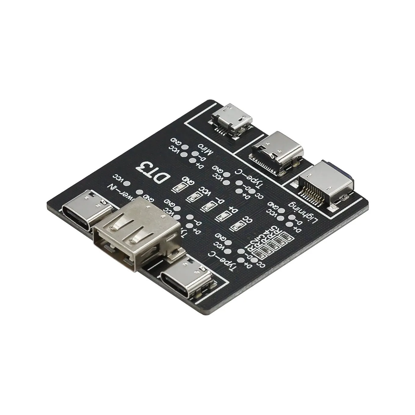 USB Data Cable On-Off Detection Board for Micro Type-C Port DT3 USB Cable Tester Fast Detection Lightweight Durable
USB Data Cable On-Off Detection Board for Micro Type-C Port DT3 USB Cable Tester Fast Detection Lightweight Durable