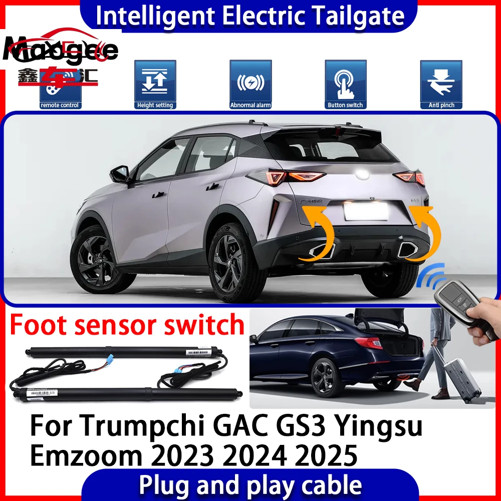 Car Automatic Lifting kit Trunk Intelligent Electric Tail Gate Lift Tailgate for Trumpchi GAC GS3 Yingsu Emzoom 2023 2024 2025
Car Automatic Lifting kit Trunk Intelligent Electric Tail Gate Lift Tailgate for Trumpchi GAC GS3 Yingsu Emzoom 2023 2024 2025