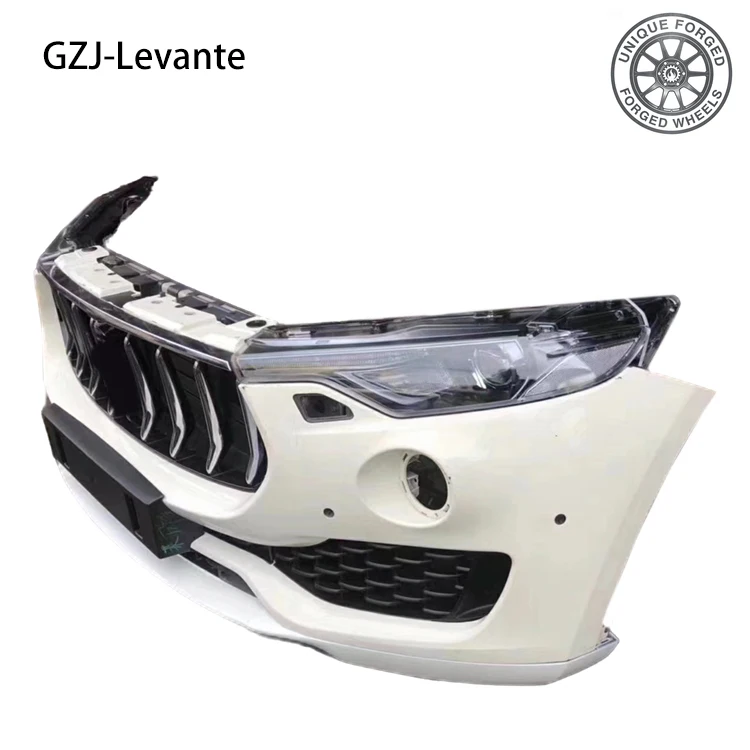 Auto Spare Parts Include Front and Rear Bumper Assembly With Grille and Headlights for Levante 2018-2021
Auto Spare Parts Include Front and Rear Bumper Assembly With Grille and Headlights for Levante 2018-2021
