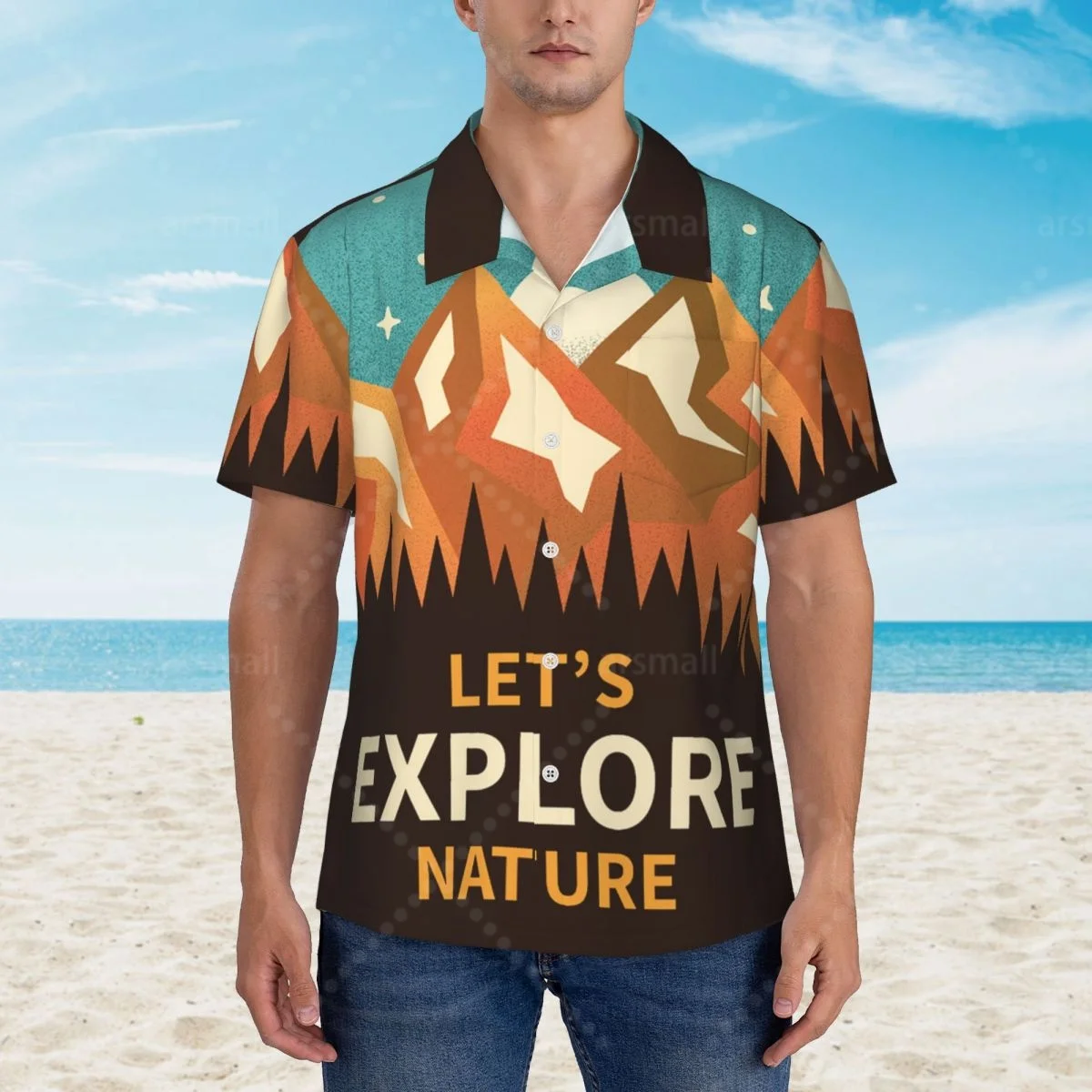 Let's Explore Nature Hawaiian Shirt Men Short Sleeve Casual Floral Print Beach Shirt Summer Vacation Shirt
Let's Explore Nature Hawaiian Shirt Men Short Sleeve Casual Floral Print Beach Shirt Summer Vacation Shirt
