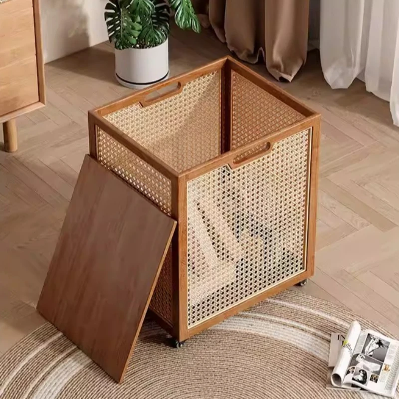 Woven Laundry Hamper with Lid &Wheels,Large Capacity Mobile Basket for Bathroom&Toy Organizer,Multi-Purpose Rolling Clothes Bin
Woven Laundry Hamper with Lid &Wheels,Large Capacity Mobile Basket for Bathroom&Toy Organizer,Multi-Purpose Rolling Clothes Bin