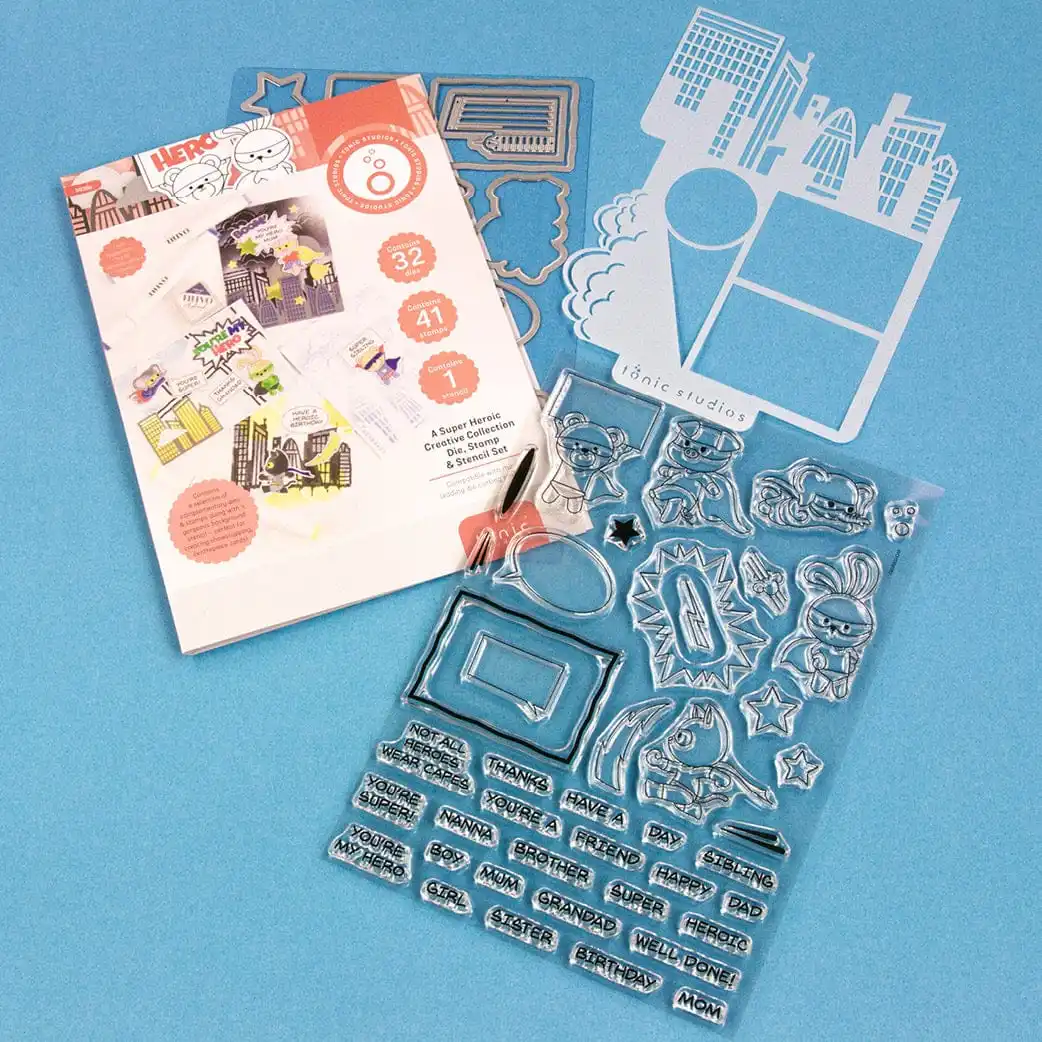 A Super Heroic Creative Collection Dies Clear Stamps DIY Scrapbooking Greeting Card Decoration 2025 New Dies Stamps Stencils Set
A Super Heroic Creative Collection Dies Clear Stamps DIY Scrapbooking Greeting Card Decoration 2025 New Dies Stamps Stencils Set
