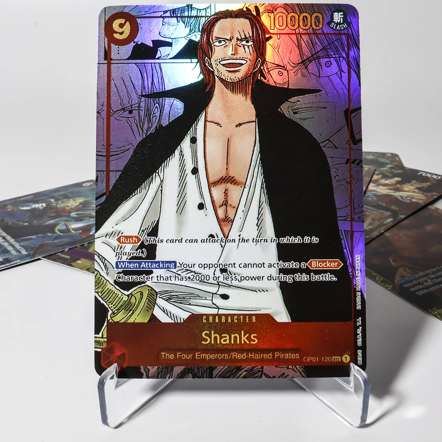 High quality Anime One Piece Cards OPCG Cards Ace Sabo Sanji Shanks Poster Replica Japanese Game Anime Collection Cards
High quality Anime One Piece Cards OPCG Cards Ace Sabo Sanji Shanks Poster Replica Japanese Game Anime Collection Cards
