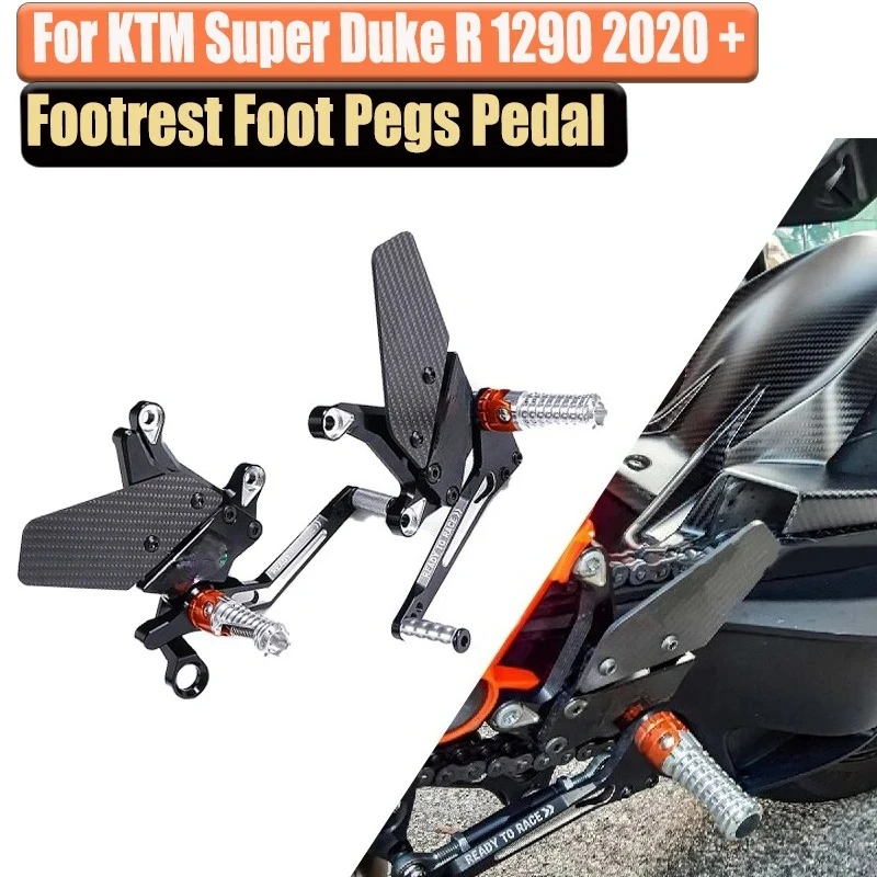 MX Carbon Motorcycle Adjustable Carbon Fiber Footrests Rearset Footpegs Rearsets for KTM Super Duke R 1290 2020 2021 2022 2023 +
MX Carbon Motorcycle Adjustable Carbon Fiber Footrests Rearset Footpegs Rearsets for KTM Super Duke R 1290 2020 2021 2022 2023 +