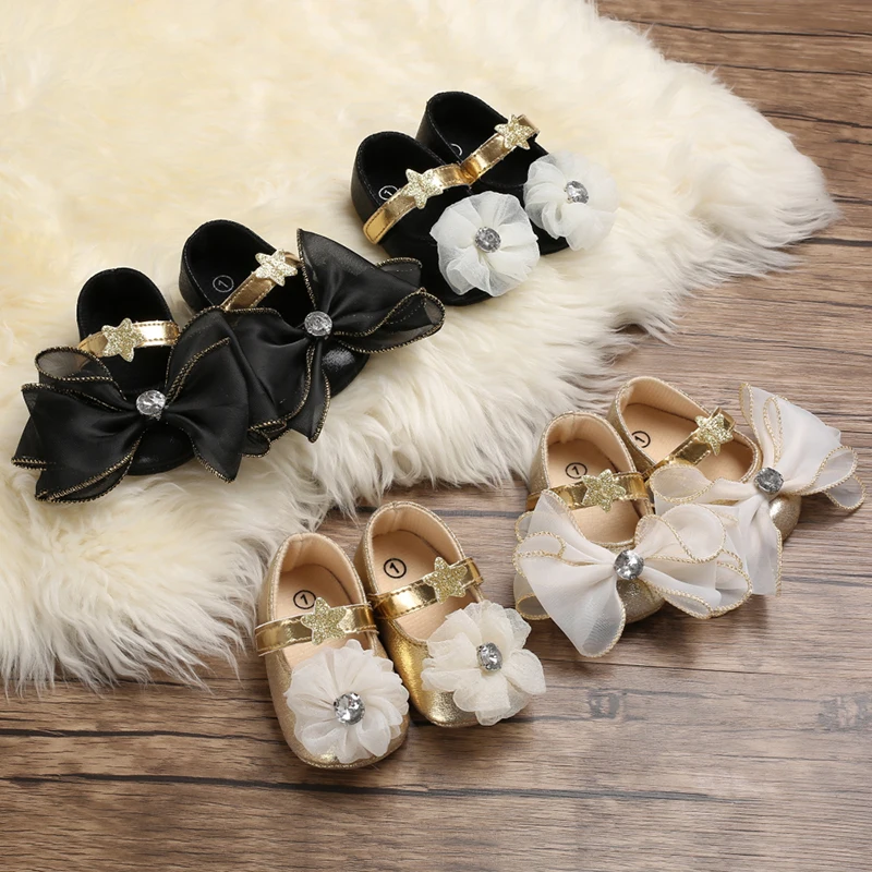 Four Season Baby Princess Shoes Korean Version Flower Design Soft Sole Comfortable Indoor Walking Shoes
Four Season Baby Princess Shoes Korean Version Flower Design Soft Sole Comfortable Indoor Walking Shoes