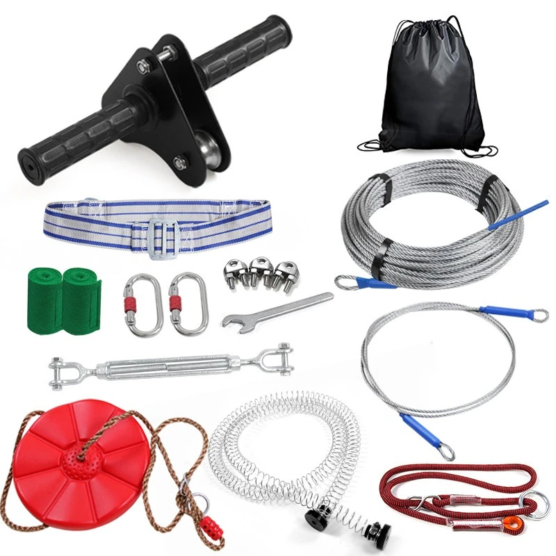 Zipline set, outdoor park zipline pulley combination, kindergarten swing, children's zipline
Zipline set, outdoor park zipline pulley combination, kindergarten swing, children's zipline