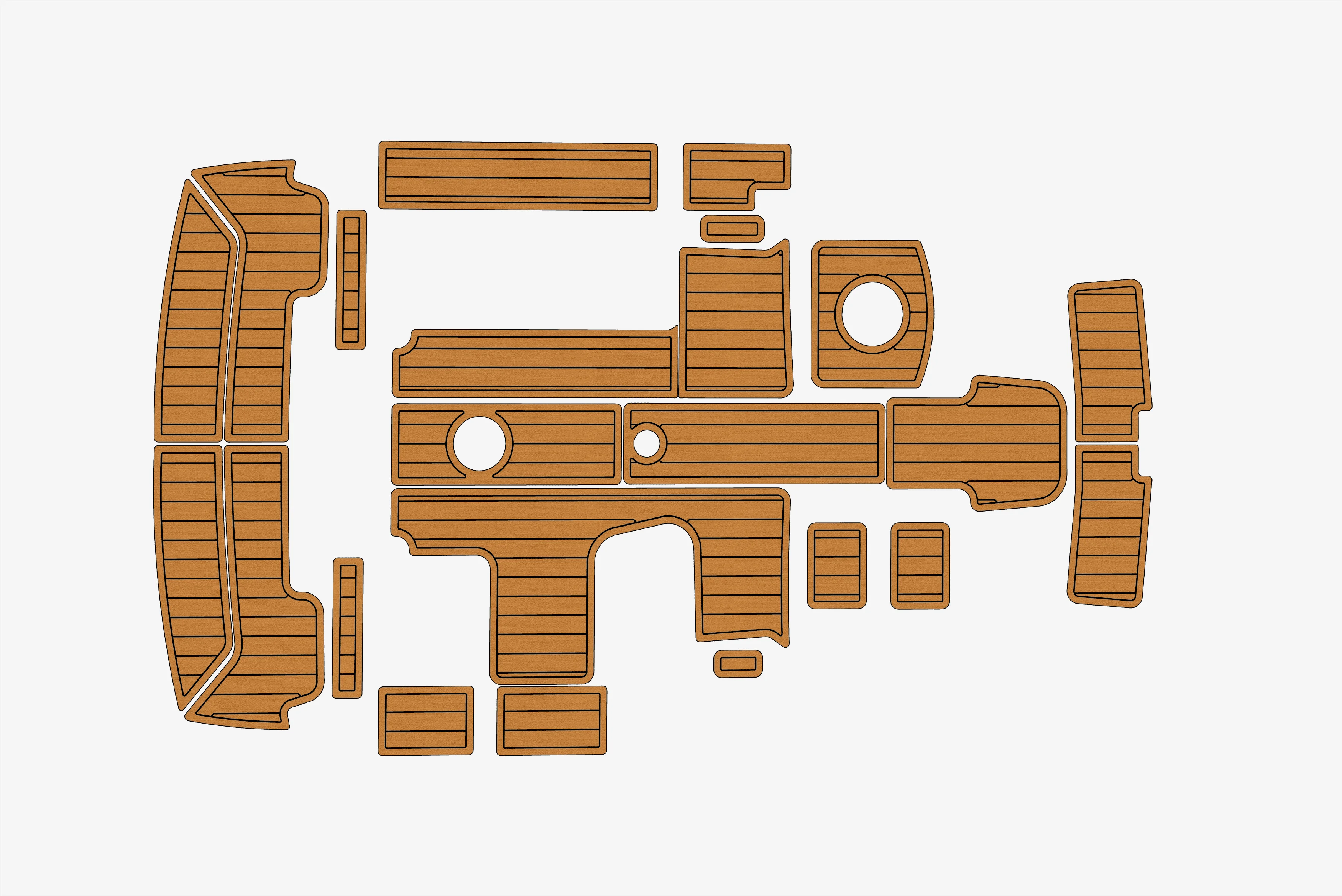 2018-2023 Bayliner VR4E 1/4" 6mm EVA foam Non-Slip PVC Teak Decking marine Mat seadek gatorstep carpet Marine Floor
2018-2023 Bayliner VR4E 1/4" 6mm EVA foam Non-Slip PVC Teak Decking marine Mat seadek gatorstep carpet Marine Floor