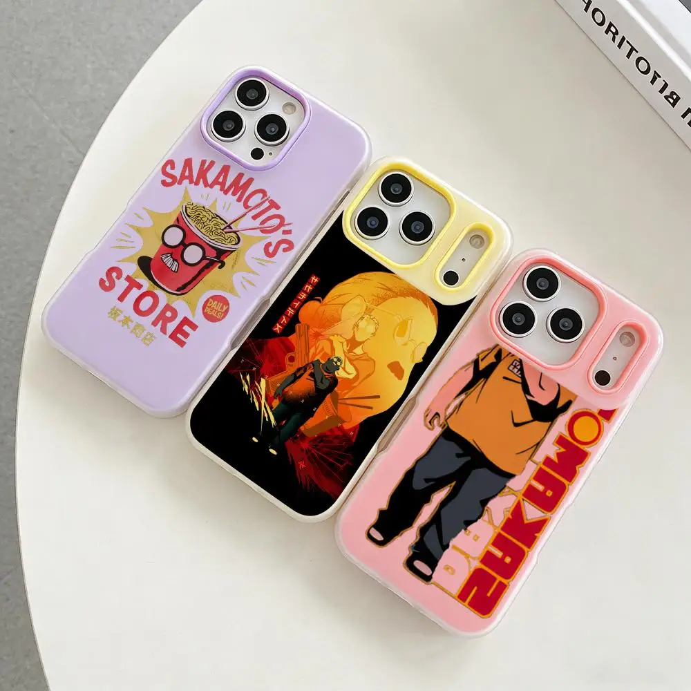 Manga S-SAKAMOTO D-DAYS Phone Case Colorful 2‑in‑1 Jelly Matte Clear Full Protection Case For iPhone 11‑17 Series
Manga S-SAKAMOTO D-DAYS Phone Case Colorful 2‑in‑1 Jelly Matte Clear Full Protection Case For iPhone 11‑17 Series