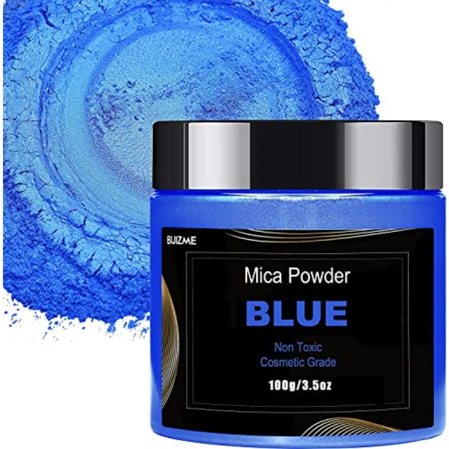 Mica Powder Pigment 100g -Cosmetic Grade Metallic Mica Powder for Epoxy Resin, Lip Gloss, Soap, Candle Making, Bath Bombs, Tumb
Mica Powder Pigment 100g -Cosmetic Grade Metallic Mica Powder for Epoxy Resin, Lip Gloss, Soap, Candle Making, Bath Bombs, Tumb