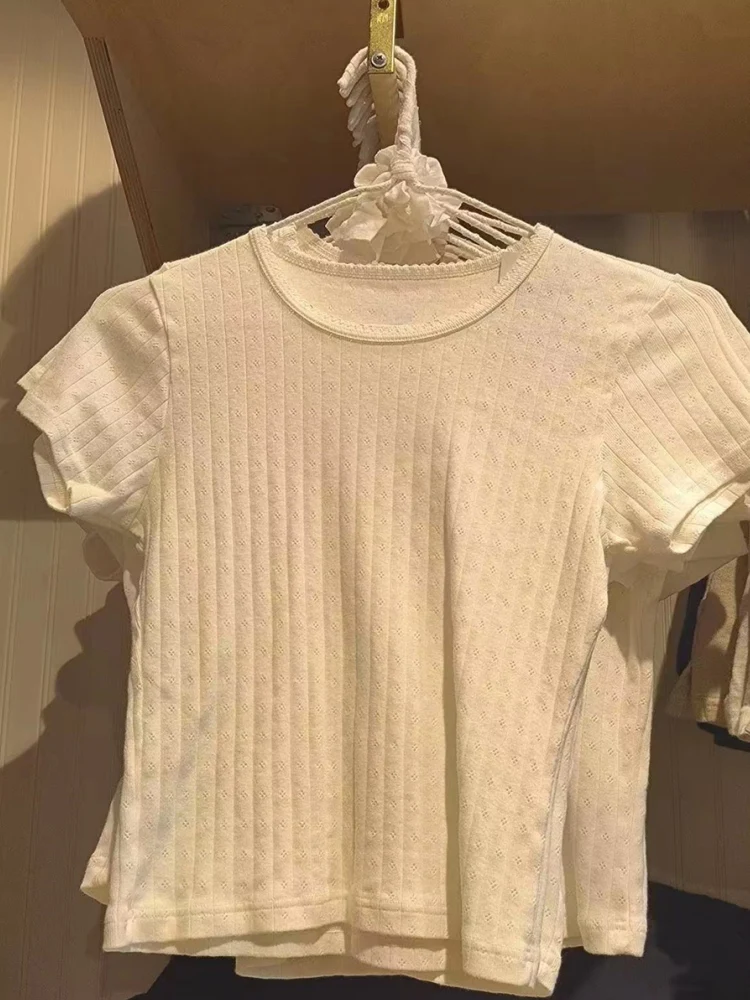 Casual Women White O Neck Soft Cotton Tees 2023 Summer Fashion Ladies Sweet Short Sleeves T-shirt Female Solid Color Tops
Casual Women White O Neck Soft Cotton Tees 2023 Summer Fashion Ladies Sweet Short Sleeves T-shirt Female Solid Color Tops