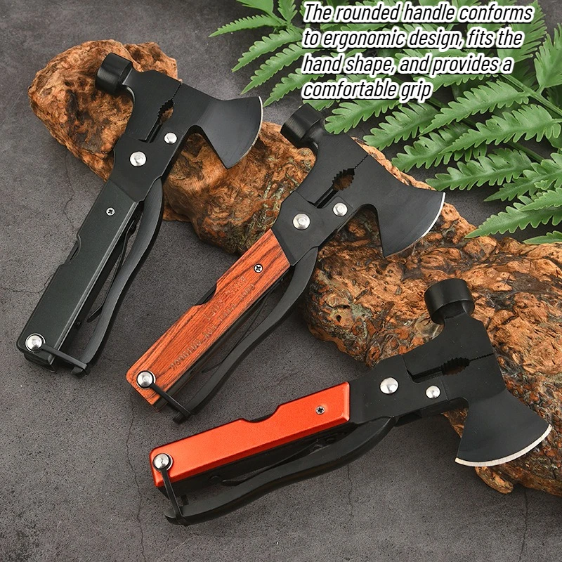 Outdoor Popular Multifunctional Axe Hammer Portable Camping, Hiking, Hiking, Survival Hammer EDC Tool
Outdoor Popular Multifunctional Axe Hammer Portable Camping, Hiking, Hiking, Survival Hammer EDC Tool