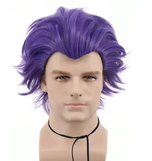 10Inch Synthetic Hair Purple Short Straight Shinsou Hitoshi Cosplay Wig for Halloween Christmas School Thanksgiving Day
10Inch Synthetic Hair Purple Short Straight Shinsou Hitoshi Cosplay Wig for Halloween Christmas School Thanksgiving Day