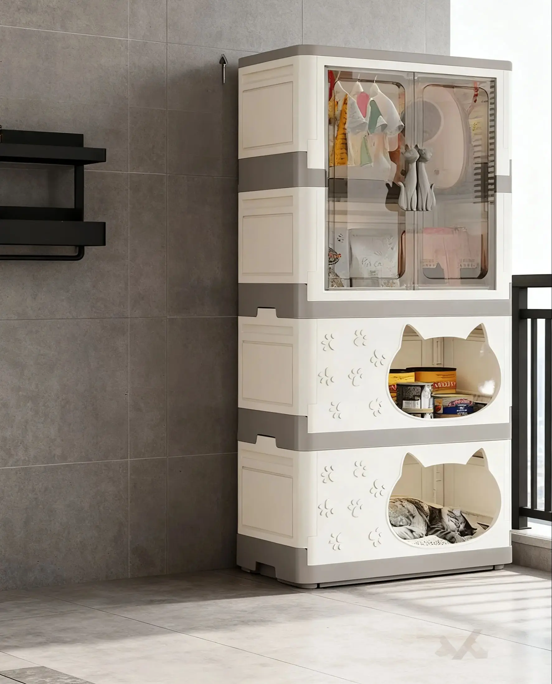 Pet Store Cat Nest Dog Nest Large Space Storage Box Living Room Pet Toys Snack Storage and Organizing Cabinet Storage Cabinet
Pet Store Cat Nest Dog Nest Large Space Storage Box Living Room Pet Toys Snack Storage and Organizing Cabinet Storage Cabinet