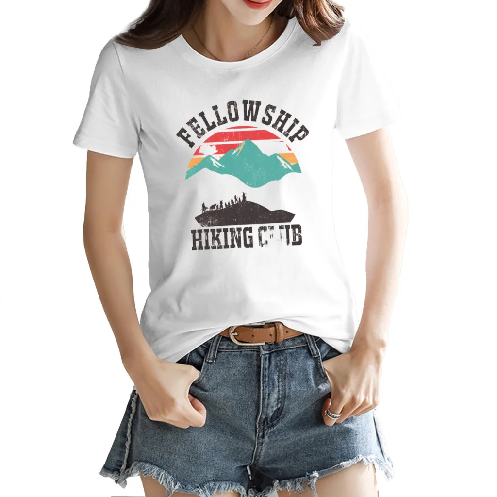 Fellowship Hiking Club Women's Cotton Short Sleeve, Brand Loose Fit T-Shirt, Luxury Designer Top, Summer 2024 Mega Sale
Fellowship Hiking Club Women's Cotton Short Sleeve, Brand Loose Fit T-Shirt, Luxury Designer Top, Summer 2024 Mega Sale