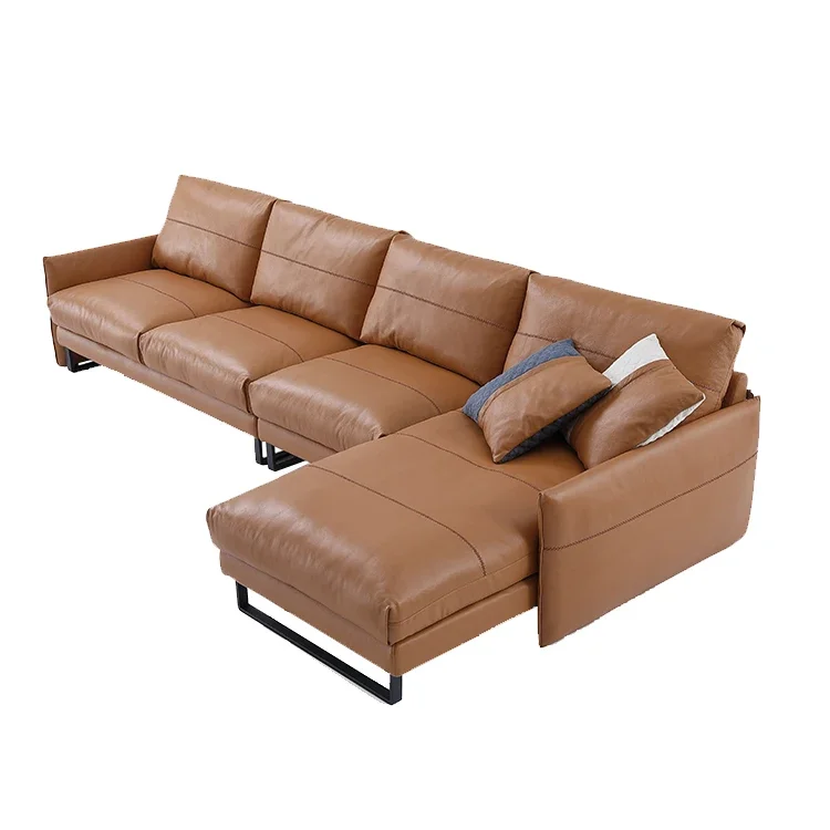 Modern Sofa Sets Luxury Nordic Design Italy Imported Top Genuine Leather Living Room Furniture Sectional Sofas
Modern Sofa Sets Luxury Nordic Design Italy Imported Top Genuine Leather Living Room Furniture Sectional Sofas