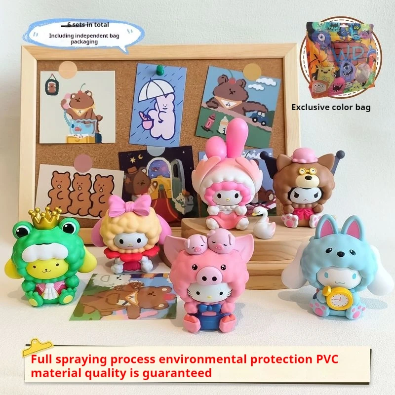 Melody Cos Princess Story Kuromi'S Birthday Cake Decoration Girls Blind Box Toy Display Piece Collectible Figurine
Melody Cos Princess Story Kuromi'S Birthday Cake Decoration Girls Blind Box Toy Display Piece Collectible Figurine